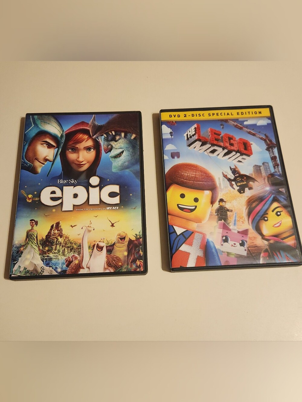 Bundle Of 2 Kids' Movies DVDs